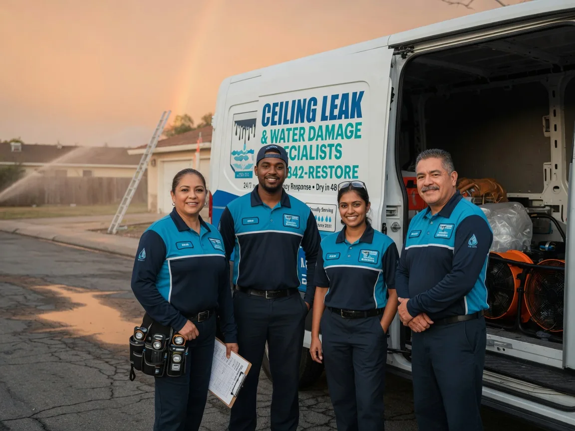 Ceiling Leak Cleanup company in New Memphis, IL